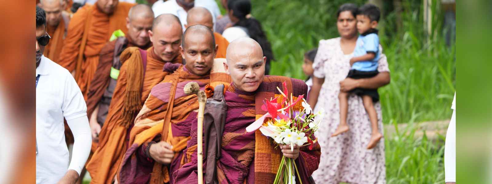 සාමයේ පාගමන 6වැනි දිනට ගමන් අරඹයි...